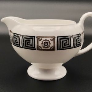 Wedgwood china "Asia" Black pattern - creamer